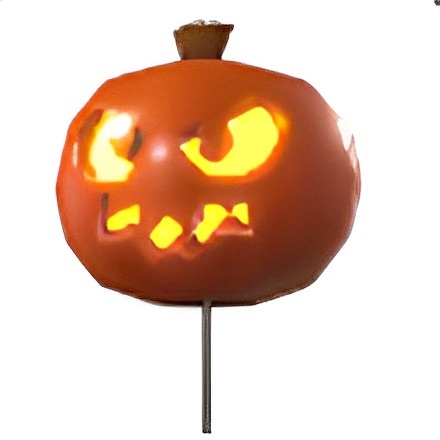Halloween Orange Pumpkin Balloon