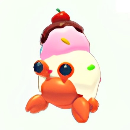 Ice Cream Hermit Crab
