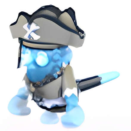 Pirate Ghost Capuchin  Monkey