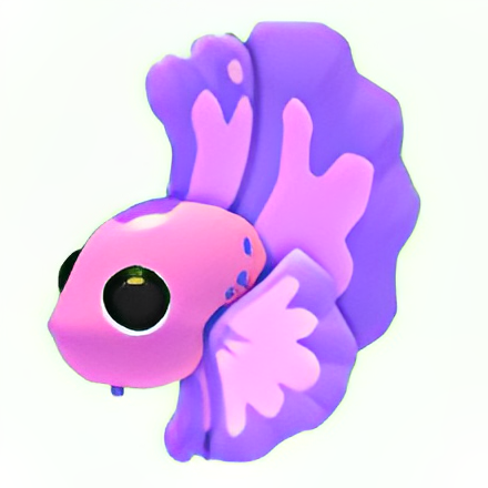 Pink Betta Fish