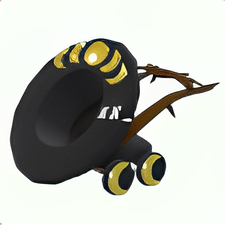 Halloween Black Witch Hat Stroller