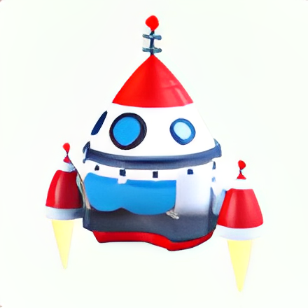 Rocket Ship Hat