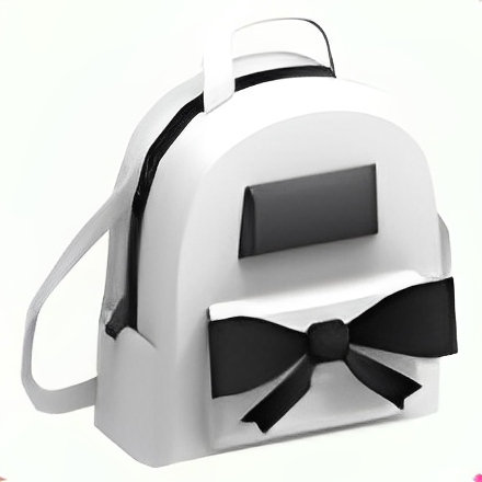 White Designer Backpack