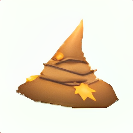 Eco Brown Earth Wizard Hat